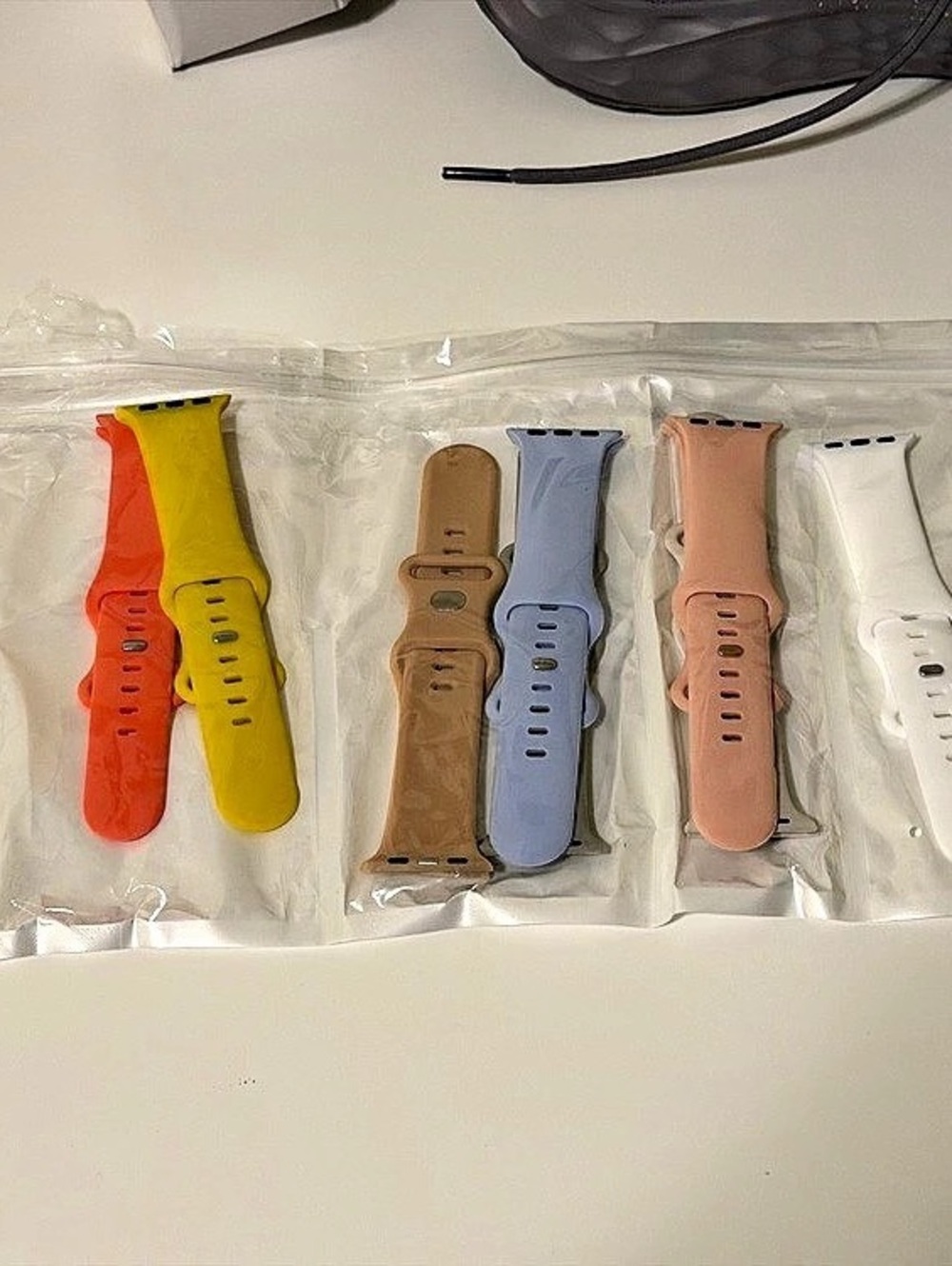 Apple Watch Sport Band 42MM S/M Black & extra bands
